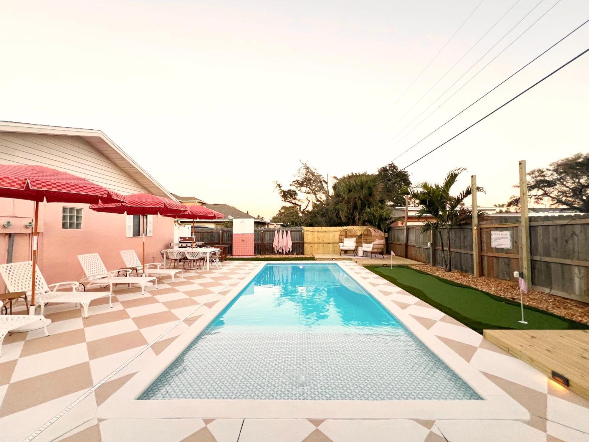 Luxury Villa 3 Blocks From The Beach With A Pool, Fire Pit And Outdoor Oasis Cabo Cañaveral Exterior foto